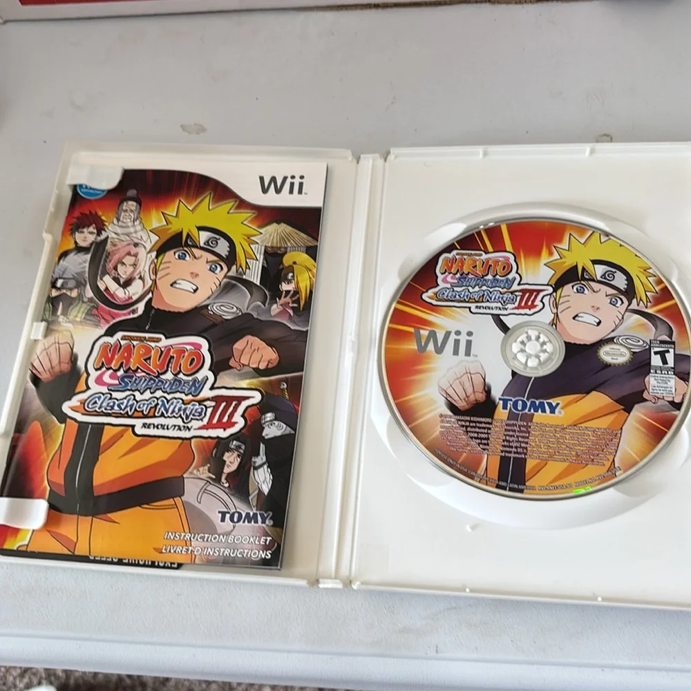 Naruto Shippuden: Clash of Ninja Revolution III for Wii - Multicolor